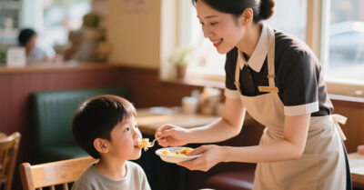 Официантка тайно подкармливала одинокого мальчишку, терпя насмешки коллег… Но когда к кафе подъехали 4 чёрных внедорожника, и из них вышел он