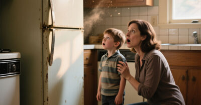 Вытурив супругу, муженёк хохотал, что ей достался лишь старинный холодильник. Он не догадывался, что стенка в нём двойная