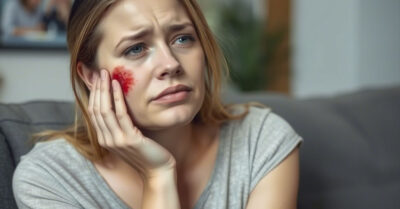 Ах ты, бесполезная! — взревел муж, с силой ударив Анфису по щеке. — Как ты посмела звать своих нищих стариков?