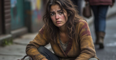 Бездомная заметила, как из сумки состоятельной дамы выпала внушительная пачка купюр. Кто мог подумать, что этот случай навсегда изменит ее судьбу.