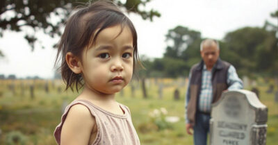 Незнакомая девчушка