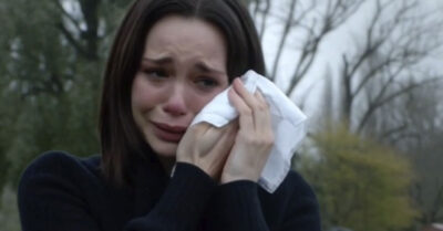 Она рыдала у могилы мужа… Но услышанные слова заставили её кровь СТЫНУТЬ в жилах!