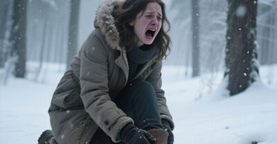 Сбегая от мужа из закинутой деревни, попала в медвежий капкан и надумала, что это конец, утрачивая сознание…