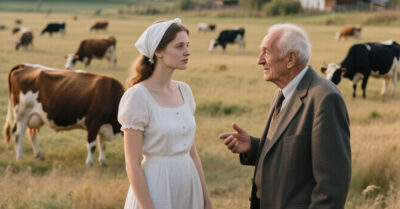 Доярка из простой семьи вышла замуж за престарелого миллионера. Однако их первая брачная ночь преподнесла невероятный сюрприз.