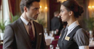 МИЛЛИОНЕР привёл свою ГОРНИЧНУЮ на важную встречу, но когда она заговорила, он пришёл в ярость.