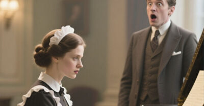 Играй, служанка! – усмехнулся богач, желая посмеяться. Но когда горничная ударила по клавишам, его насмешка застряла в горле…