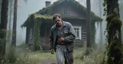 Муженёк кинул жену с немощным сыном в глухомани помирать. На хижину наткнулся беглец из зоны