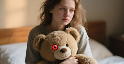 На день рождения бывший подарил мишку. Когда я узнала, ЧТО он спрятал внутри, у меня волосы встали дыбом!