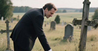 Говорил же — надо было делить наследство! — хохотал вдовец у самого гроба…А в это время стажёрка едва коснулась его рукава.