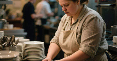 В ресторане начали пропадать продукты. Владелец установил слежку за посудомойкой и был потрясен, узнав, кому она носит еду.