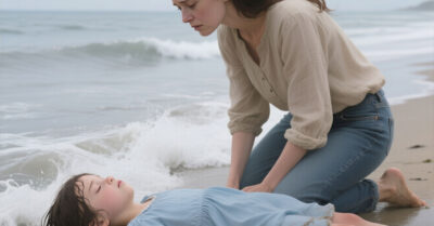 Я нашла на причале девчушку без памяти после тайфуна и удочерила ее. Через 15 лет к нам доплыл корабль с её мамой