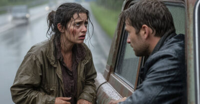 Подвез незнакомку под ливнем. Каково же было его удивление, когда через 7 дней его показали в новостях