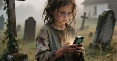 Юная беспризорница, найдя телефон, набралась смелости ответить на звонок. И тут же застыла: из динамика полилась мелодия из её прошлой жизни.