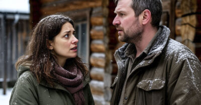 Подобрала с улицы незнакомца в предновогоднюю ночь, а через месяц пришло послание из-за границы.