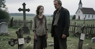 Муж привез умирающую жену на кладбище и холодно предложил выбрать место себе под могилу. То, что она сделала дальше, сломало его.