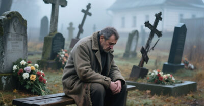 Вдовец пришёл на кладбище и увидел, как в свежую могилу бросили живой свёрток. То, что было внутри, перевернуло его жизнь.