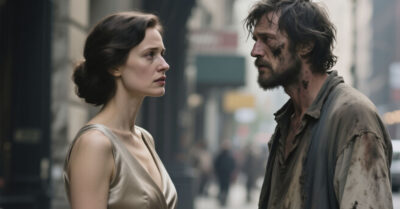 — Ну ты, Олька, и ДУРЕХА! Пустила к себе оборванца! А если он заразный или ещё что-то? Вот придёшь домой, а там ПУСТО! – толковала подруга