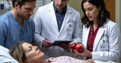 – Пришла в лечебницу проведать свекровь и увидела, как супруг подписывает необычные документы