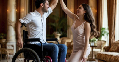 ТОЛСТОСУМ увидел, как техничка отплясывает с его сыном, пригвозжённого к трехколёсной тележке, но то, что он сделал затем, изумило даже его самого!