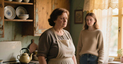 Услыхала, как дочка величает меня ‘СТАРОЙ КОРОВОЙ’. Через час ее вещички валялись у двери