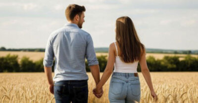 Тень Цыгана на белом снегу