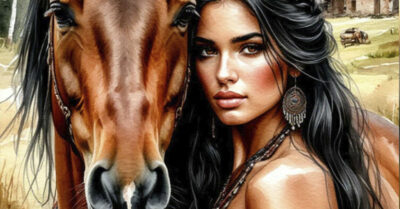 При виде её ладони цыганка испуганно попятилась