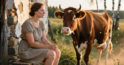 За забором из досок