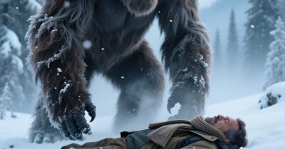 Я сломал ногу в глухой тайге — и выжил только потому, что Снежный человек нашёл меня. Но его «спасение» оказалось страшнее. Он начал приносить мне… людей. В качестве еды.