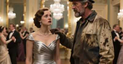 Она стыдилась отца-угольщика и прятала его от одноклассников… Но на выпускном он вошёл в зал — и все замерли