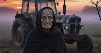 Подвёз на тракторе мокрую старуху в лохмотьях — а она вручила мне „камень“: „Он нагреется в тот день, когда тебе конец“. Я засмеялся… пока он не потеплел вчера утром