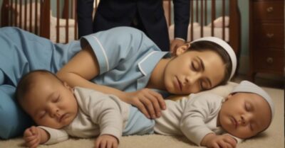 Миллионер вошёл в полночь — и замер: уборщица спала, обняв его близнецов. А на её руке