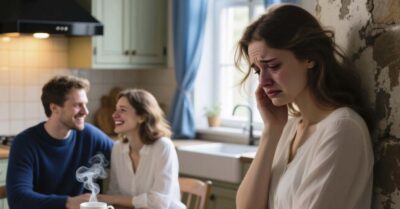 Вернулась домой пораньше — и застала мужа на кухне: он шептался с бывшей, планируя, как «освободить» мою квартиру… Не зная, что каждое слово