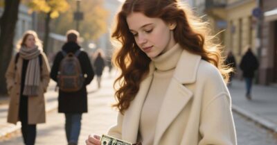 Буржуй потерял бумажник. Девочка подняла его — и увидела фото своей покойной бабушки… в его руках