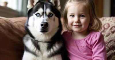 Малютка обхватила уходящего пса. Через три часа ветеринар не смог уверовать своим глазам