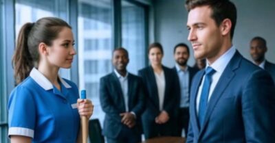 «Если ты такая умная — переведи!» — насмехался директор над уборщицей. Через минуту он пожалел об этом