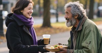 Женщина пожалела бездомного старика и отдала ему ключи от дачи… Но то, что она увидела там на следующий день, повергло её в ступор!