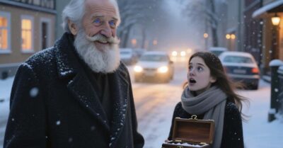 Откинула потрёпанную крышку старинного сундука деда — и замерла, не веря глазам.