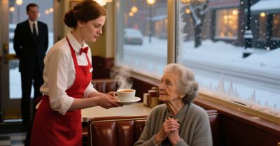 Она просто спасла замерзающую старушку — от которой отказались богатые сыновья.Но её отблагодарил не кто-то, а бывший воспитанник детдома…Который оказался тем самым