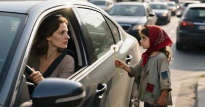 В пробке ко мне подошла девочка-гадалка с необычными руками… Когда я увидела те же руки у её отца, поняла: именно это и станет идеальным подарком мужу на юбилей!