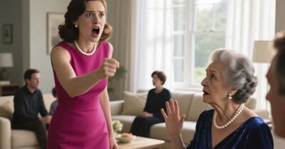 Свекровь пригласила гостей, чтобы при всех унизить меня — но через пять минут стояла красная от стыда, а я спокойно пила чай…