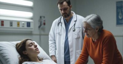 -Заткнись и рожай молча! — шипела свекровь, зажимая мне рот ладонью. А врач делал вид, что ничего не замечает.