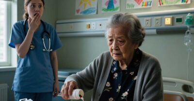 Вернувшись в палату раньше графика, медсестра застала свекровь за тем, что та подменяла лекарства больного ребенка неизвестным порошком.