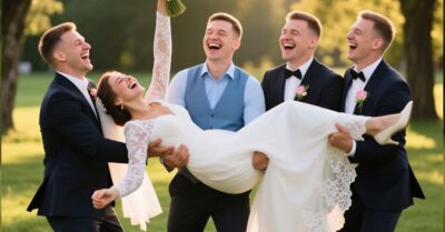 Богатой невесте взбрело в голову проверить женишка, и она заявилась на свадьбу в старом платье. Реакция суженого заставила рыдать