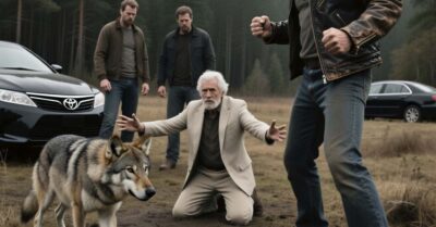 Отморозки налетели на старика в тайге, но они и не догадывались, КТО явится ему на подмогу!