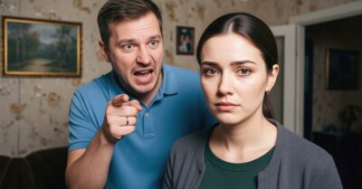 Иждивенка! Мне осточертело тебя откармливать и волочь на своём горбу! — шипел муж