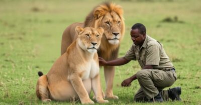 Мужчина рисковал жизнью, подсобляя львице родить. То, что случилось дальше, взбудоражило всех до глубины души