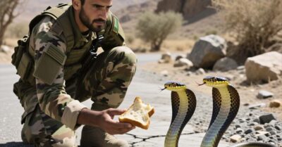 Ради забавы солдат подкармливал змеиное потомство… Он и не подозревал, что однажды эта, казалось бы, бессмысленная доброта обернётся для него спасением.