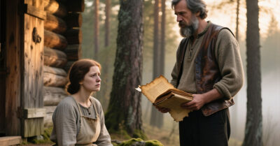 Гаснущая супруга обреченно дотягивала дни в хижине, куда ее переселил пронырливый муж… А когда он привез нотариуса.