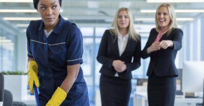 «Ты что, теперь уборщица?» — ехидничала бывшая подруга. Спустя неделю именно я ставила подпись в приказе о её увольнении.