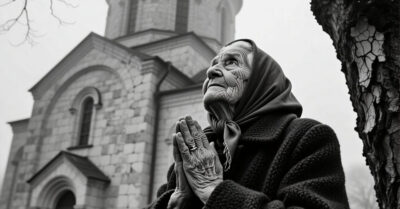 Случайная старушка у храма шепнула ему на ухо всего одну фразу — и его мир рухнул в один миг